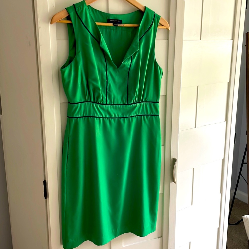Banana Republic- Never worn beautiful green green with navy seam.